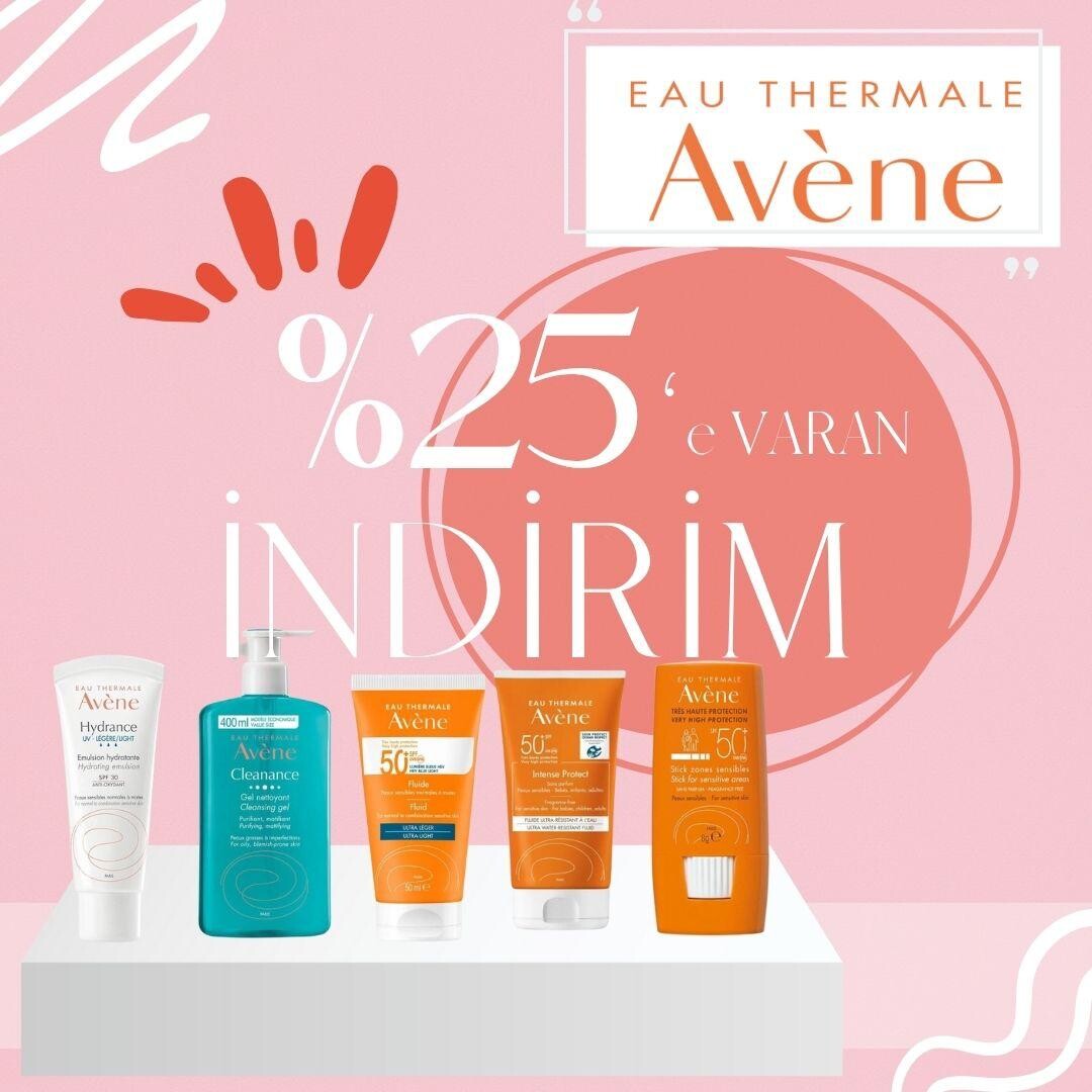 Avene Ürünlerinde İndirim