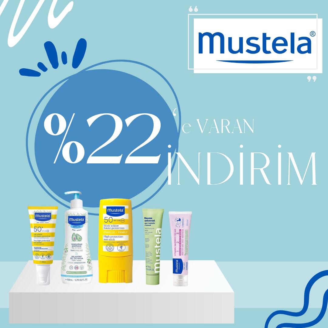Mustela Ürünlerinde İndirim