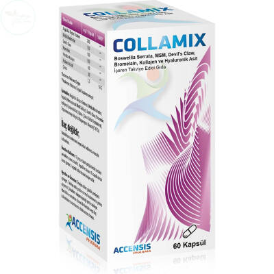 Accensis Pharma Collamix 60 Kapsül ve Hyalüronik Asit Içeren Takviye Edici Gıda - 1