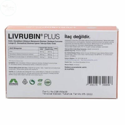 AlchemLife Livrubin Plus 30 Kapsül - 2