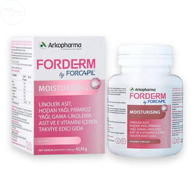 Arkopharma Forderm Moisturising 60 Capsules - 1