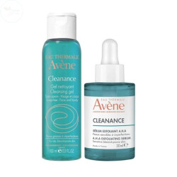 Avene Cleanance Yağlı ve Düzensiz Ciltlere Özel Bakım Kiti - Avene
