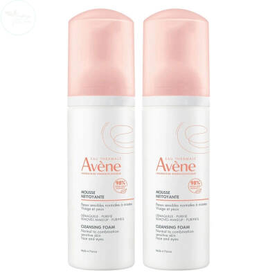 Avene Mousse Nettoyante Cilt Temizleme Köpüğü 2x150ml SET - 1