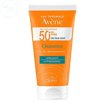 Avene Solaire Cleanance SPF 50+ Yağlı Ciltler için Güneş Koruyucu 50 ml - 1