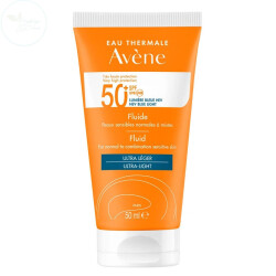 Avene Solaire SPF50+ Fluid Ultra Light 50 ml - Avene