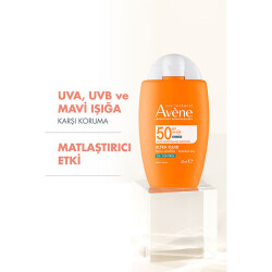 Avene Ultra Fluid Oil Control SPF50 Yağlı Ciltler İçin Çok Yüksek Korumalı Güneş Kremi 50 ml - 2