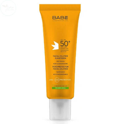 Babe SPF 50 Yüz İçin Yağsız Güneş Kremi 50 ml - 1