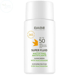 Babe Super Fluid Sunscreen Mattifying SPF50 50 ml - BABE