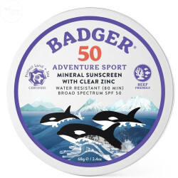 Badger Macera Sporları Güneş Kremi SPF 50 68 gr - Badger