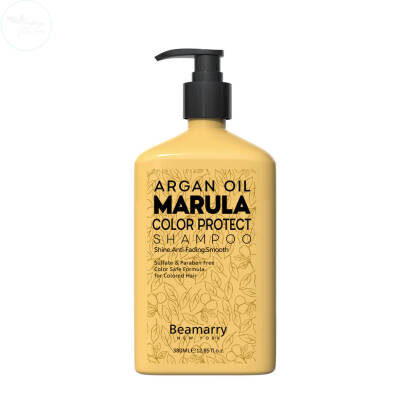 Beamary Argan Oıl Marula Color Protect Shampoo 380 ML - 1