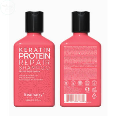 Beamary Keratın Proteın Repaır Shampoo 100 ML - Seyahat Boyu - 1
