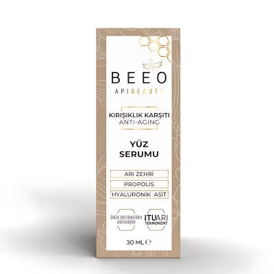Bee'o ApiBeauty Arı Zehirli Propolisli Anti-Aging Yüz Serumu 30 ml - 1