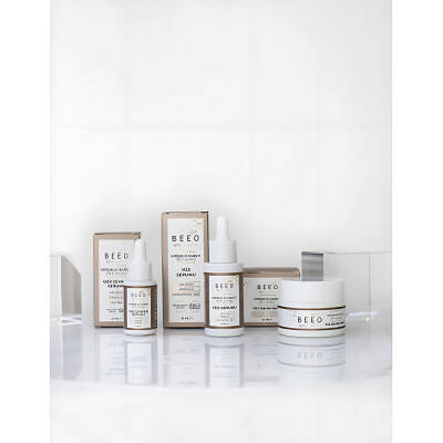 Bee'o Apibeauty Kırışıklık Karşıtı Anti-Aging Cilt Bakım Seti Yüz Serumu 30 ml + Yüz Bakım Kremi 50 ml + Göz Çevresi Serum 15 ml ​ + Jade Roller Hediyeli - 5
