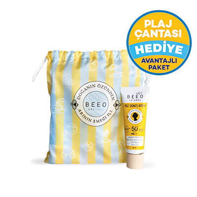 Bee'o Apicare Avantajlı Güneş Seti- Plaj Çantası Hediyeli - 14