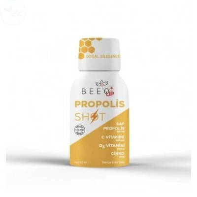 Beeo Up Propolis Çinko+D3+C Vitamini Shot 50 ml - 1