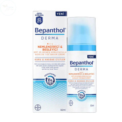 Bepanthol Derma Nemlendirici ve Besleyici SPF 25 Yüz Bakım Kremi 50 ml - BEPANTHOL 