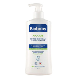 Biobaby Atocare Kuru ve Atopiye Eğilimli Ciltler İçin Krem 500 ml - Biobaby