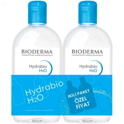 Bioderma Hydrabio H2O 2x500ml - 1