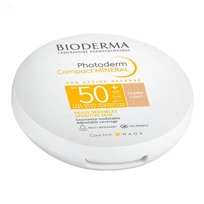 Bioderma Photoderm Compact Mineral SPF50 Renkli 10 gr - Light - 1