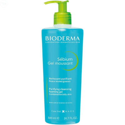 Bioderma Sebium Foaming Cilt Temizleme Jeli 500 ml - 1