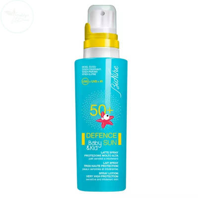 BioNike Defence Sun Spf50+ Baby & Kids Spray Lotion 125ml  - 1