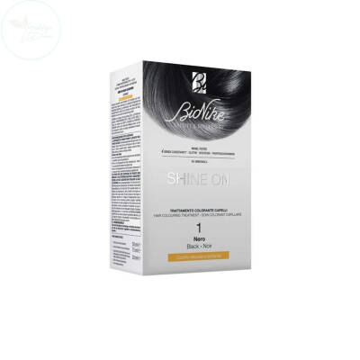 Bionike Shine On Saç Boyama Kiti Siyah No:1 - 1