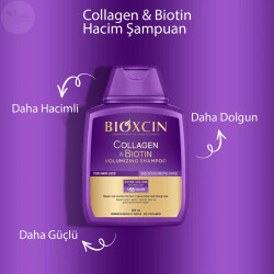Bioxcin Collagen Biotin Saç Dökülmesine Karşı Şampuan 300 ml - 5