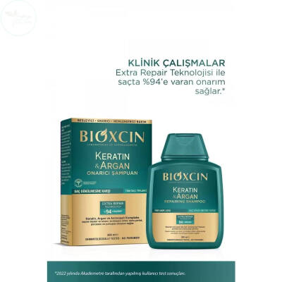 Bioxcin Keratin Argan Şampuan 300 ML 2.si %50 İndirimli - 2