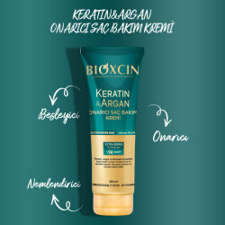 Bioxcin Keratin ve Argan Onarıcı Saç Bakım Kremi 250 ml - 2