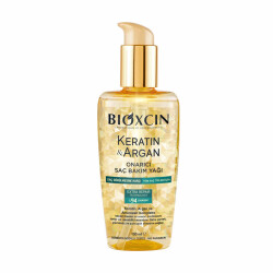 Bioxcin Keratin ve Argan Onarıcı Saç Bakım Yağı 150 ml - 1