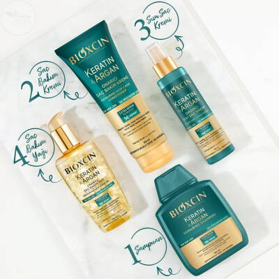 Bioxcin Keratin ve Argan Onarıcı Şampuan 300 ml - 6