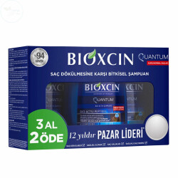 Bioxcin Quantum Şampuan 3al 2öde (Kuru-Normal Saçlar) - Bioxcin
