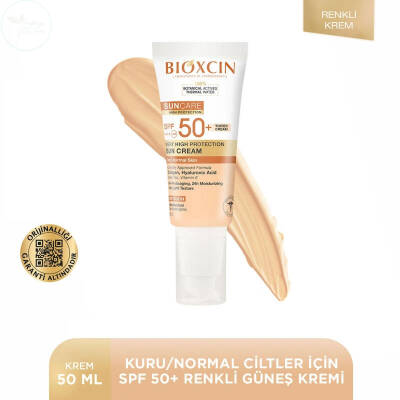 Bioxcin Sun Care Kuru Ciltler için Güneş Kremi SPF 50+ 50 ml - Renkli - 5