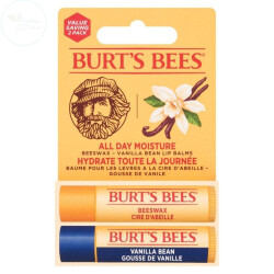 Burt's Bees Lip Balm Duo clip strip -Beeswax & Vanilla Bean 8,5 gr - Burts Bees