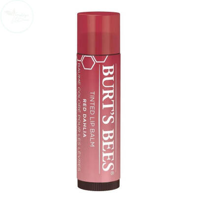 Burts Bees Tinted Lip Balm Vişne 4,25 ml Renkli Dudak Bakım Kremi - 1