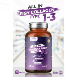 Camrusepa All In Fish Collagen Type 1-3 90 Tablet - Camrusepa