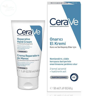 CeraVe Onarıcı El Kremi 50 ml - 3