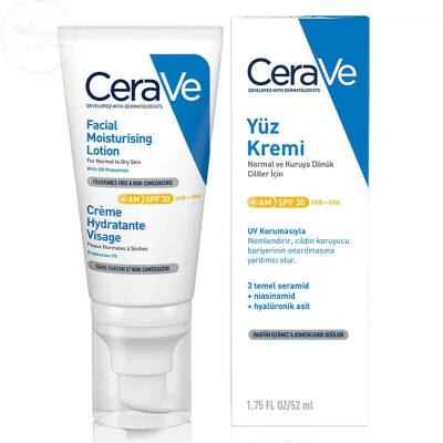 CeraVe SPF30 Nemlendirici Yüz Kremi 52 ml - 1