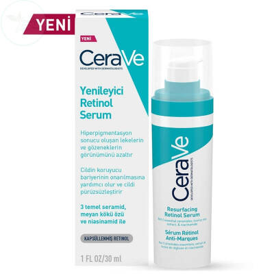 CeraVe Tüm Cilt Tipleri İçin Yenileyici Retinol Serum 30 ml - 1
