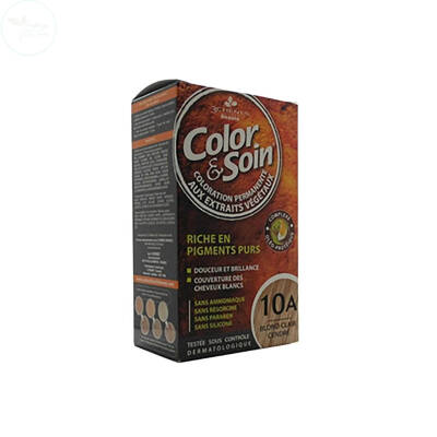 Color and Soin Saç Boyası 10A Açık Sarı Cazibesi - 1