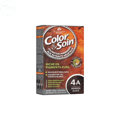 Color and Soin Saç Boyası 4A Marron Glace - 1