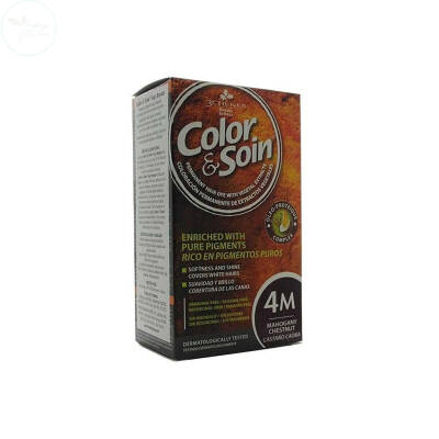 Color and Soin Saç Boyası 4M Maun Kestanesi - 1