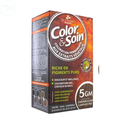 Color and Soin Saç Boyası 5GM - Açık Kahverengi - 1