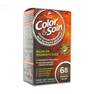 Color and Soin Saç Boyası 6B Kakao Kahve - 1