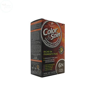 Color and Soin Saç Boyası 6N Koyu Sarı Cazibesi - 1