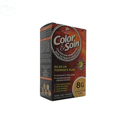 Color and Soin Saç Boyası 8G Açık Bakır Sarısı - 1