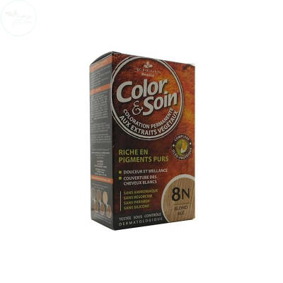 Color and Soin Saç Boyası 8N Buğday Sarısı - 1