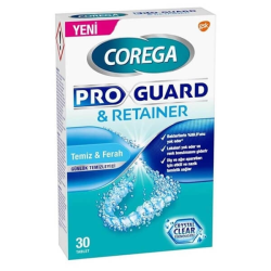 Corega Diş Aparat Temizleyici Proguard & Retainer 30'lu - Corega 