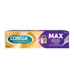 Corega Maximum Kontrol Diş Protezi Yapıştırıcı Krem 40 ml - Corega 