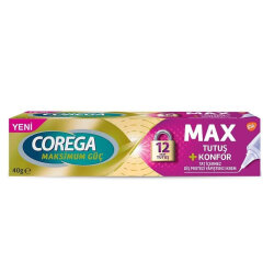 Corega Maximum Kontrol Diş Protezi Yapıştırıcı Krem 40 ml - Corega 